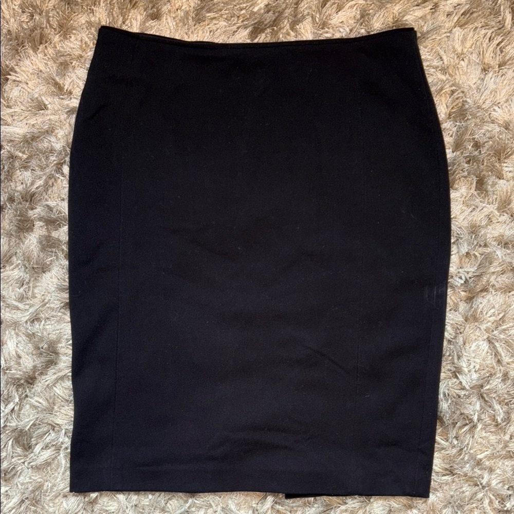 Elegant Black Pencil Skirt